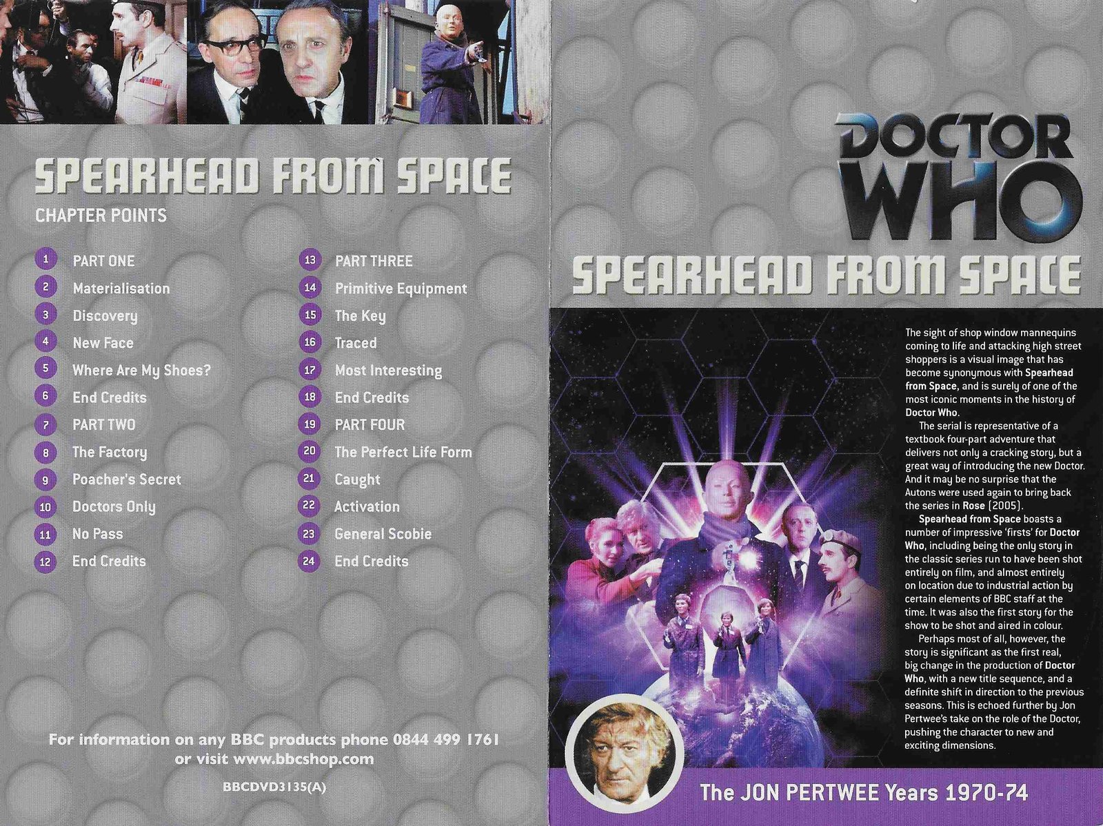 Inserts from BBCDVD 3135A